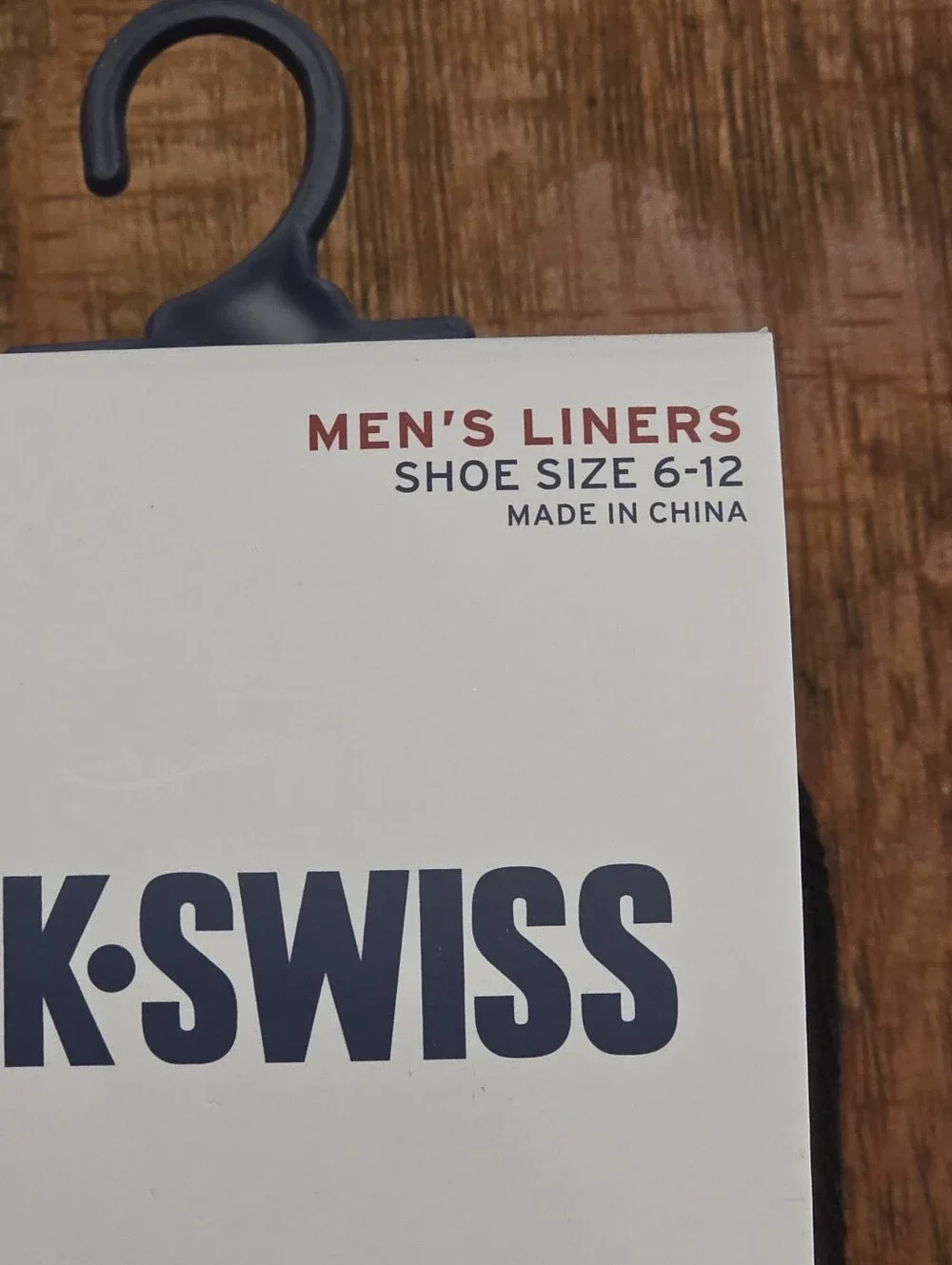 K-Swiss Men's Black & Blue Low-Cut Liner Socks - 8 Pairs